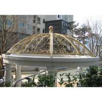 High quality Luxury modern wrought steel gazebo