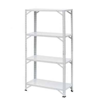 Multi-function Adjustable Iron Stacking Racks Boltess Steel Storage Shelves