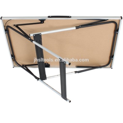 Adjustable Folding Work Table in Aluminium for Wallpaper 300 X 60 Cm Folding Camper Camping Picnic Table SL-Wt009