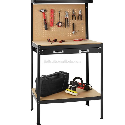 Workbench  Table Workmate Garage Steel Tool Box Storage Pegboard  MDF Metal Industrial fashion designer work table