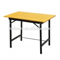 Steel Legs MDF Board folding Industrial Work Table