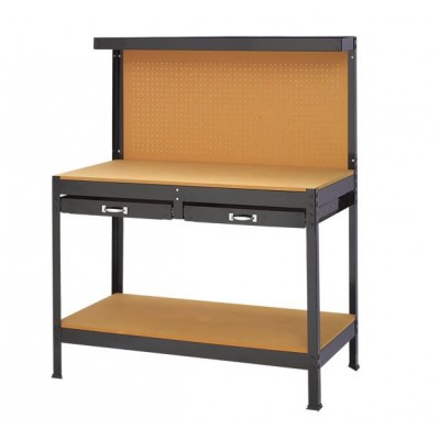 Workmate Garage Steel Tool Box Storage Pegboard  MDF Metal Industrial fashion designer work table SL-WT001